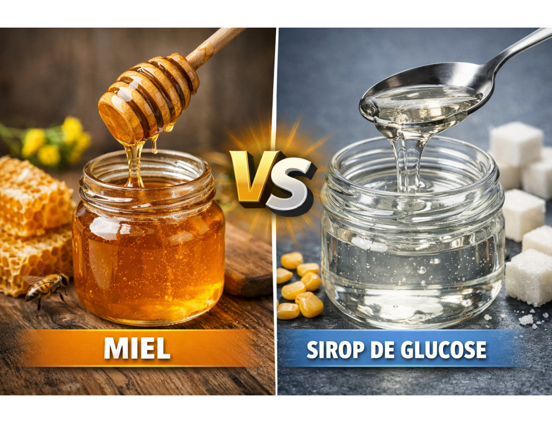 Miel vs Sirop de glucose